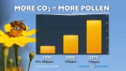 More CO2 = More Pollen